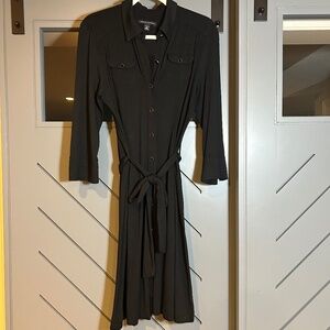 Banana Republic Shirt Dress with Tie